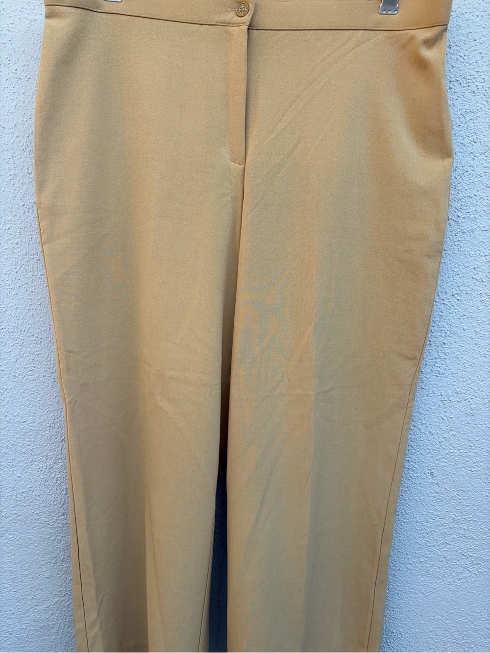 Jaclyn Smith Collection. Women’s Wide-Leg Pants in Light Mustard Size 16 - Picture 5 of 13